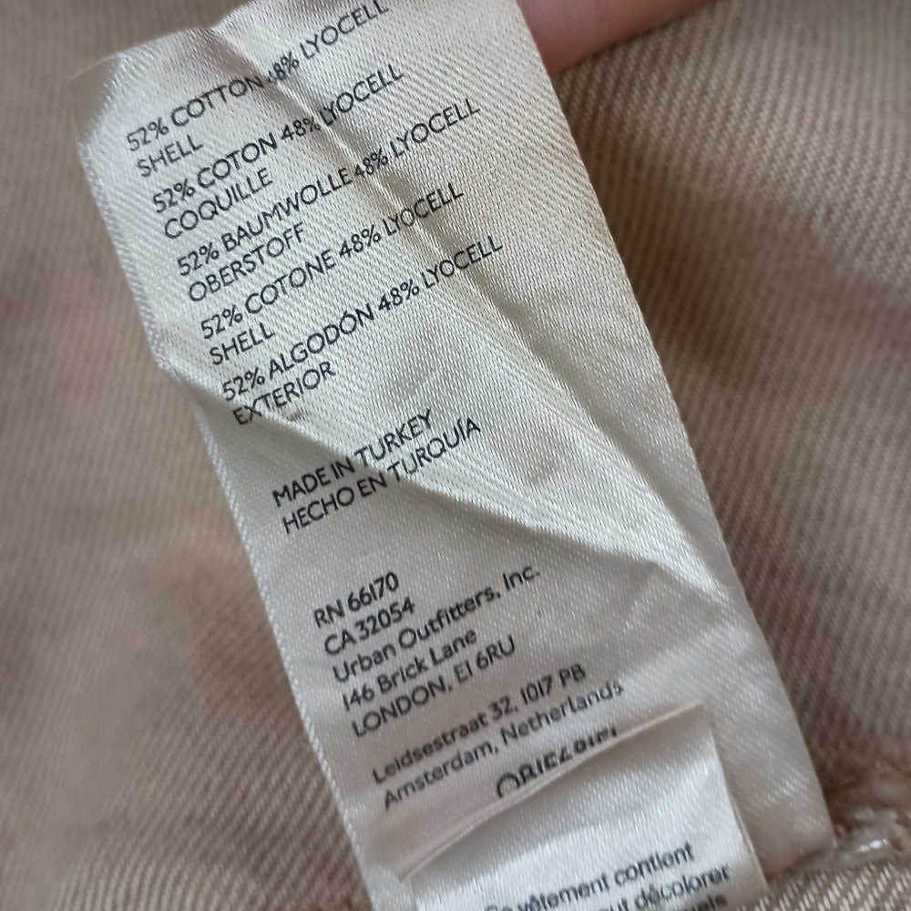 Free People Tan Wide Leg Jeans - Picture 10 of 10